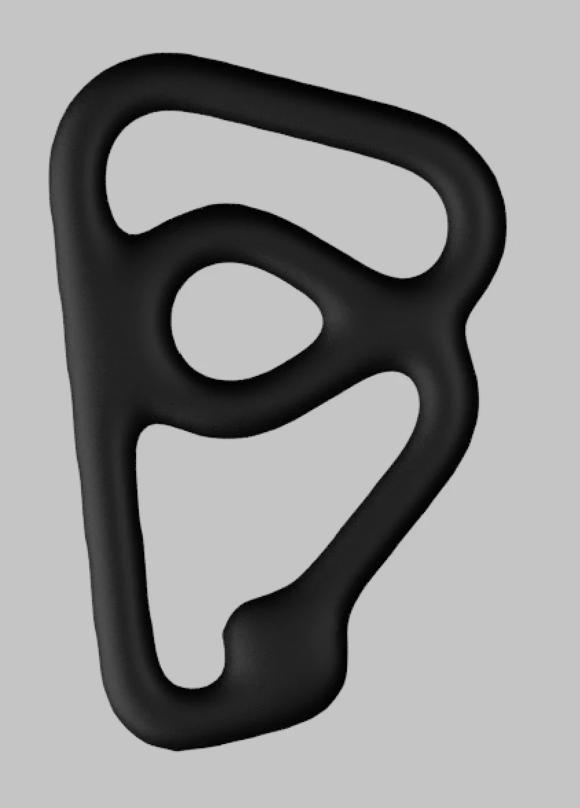 Filleted random spline, frame 3